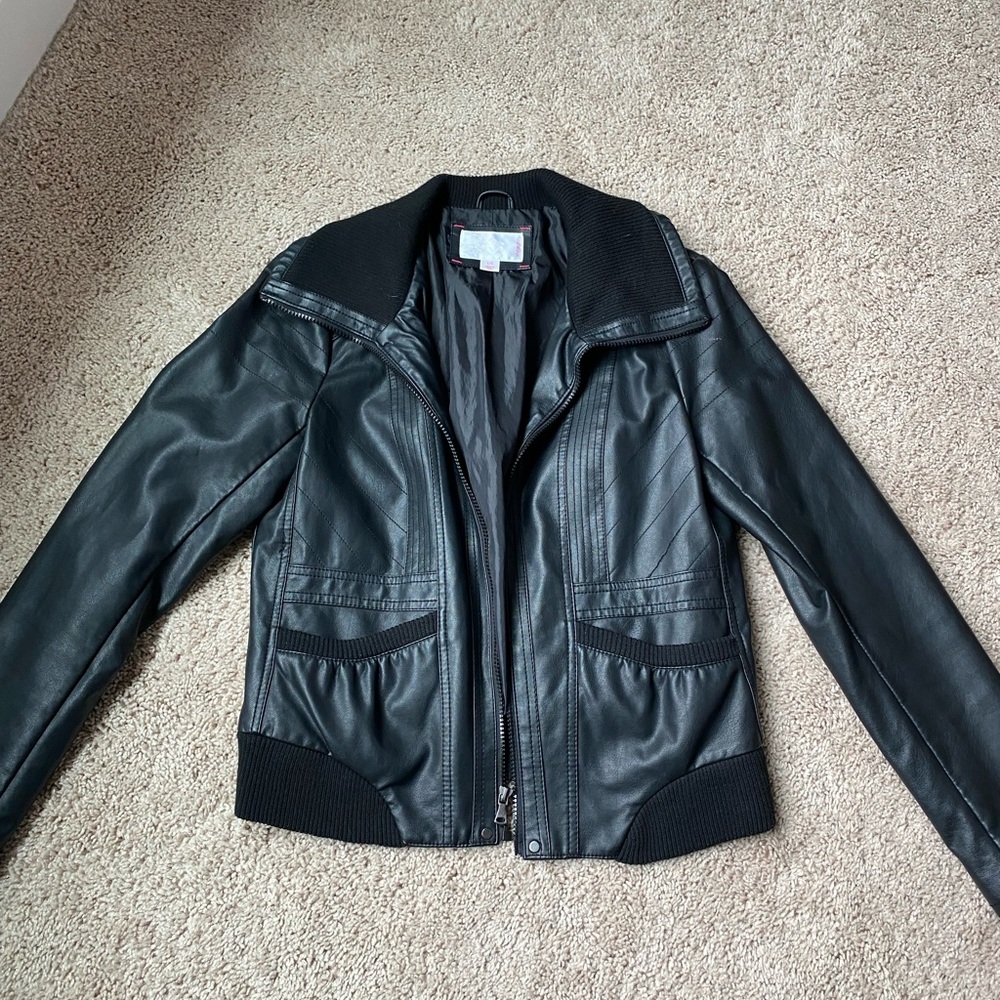 Target Faux leather jacket